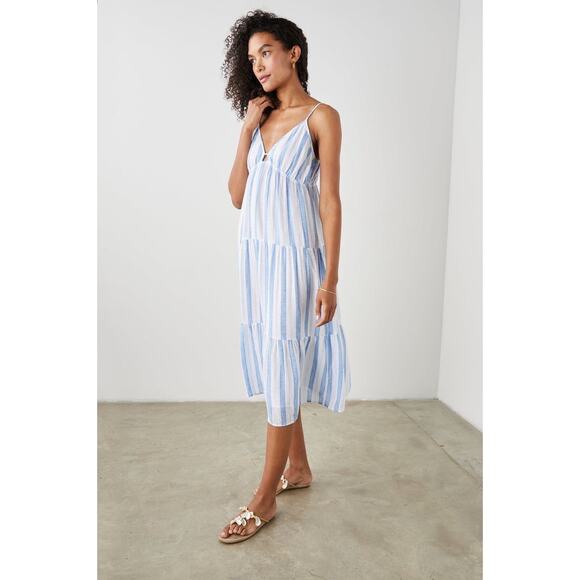 Rails Avril Dress Gibson Stripe Size Large - Picture 6 of 9